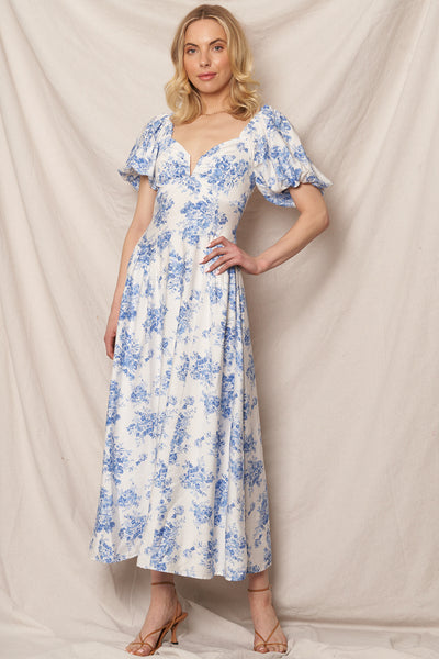 The Nantucket Floral Maxi Dress