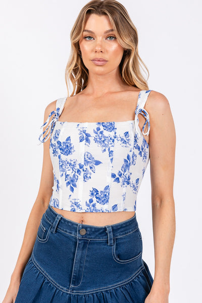 Seashore Top - Blue