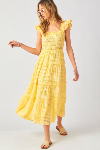 Sunshine Maxi Dress - Yellow