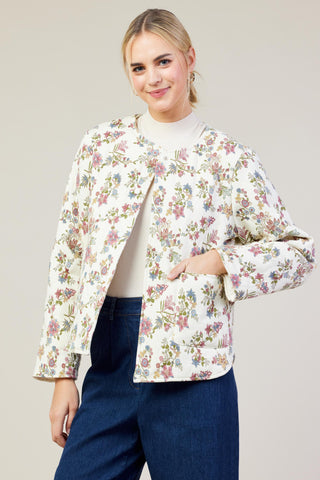 Floral Quilted Jacket