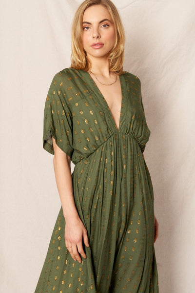 Sofia Maxi Dress - Green