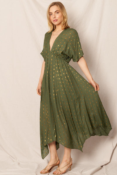 Sofia Maxi Dress - Green