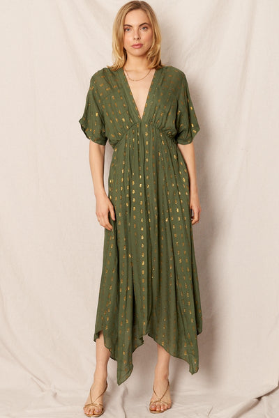 Sofia Maxi Dress - Green