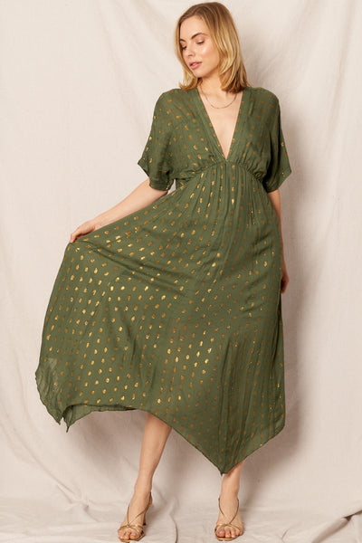 Sofia Maxi Dress - Green