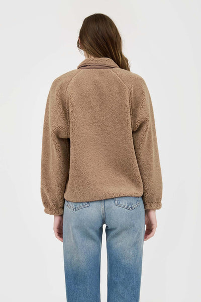 Teddy Sherpa Jacket - Mocha