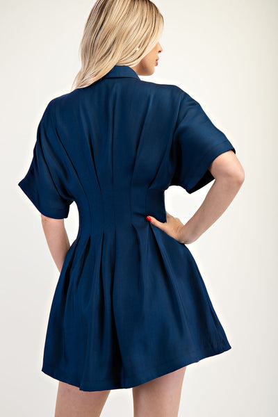 Sail Away Dress- Navy