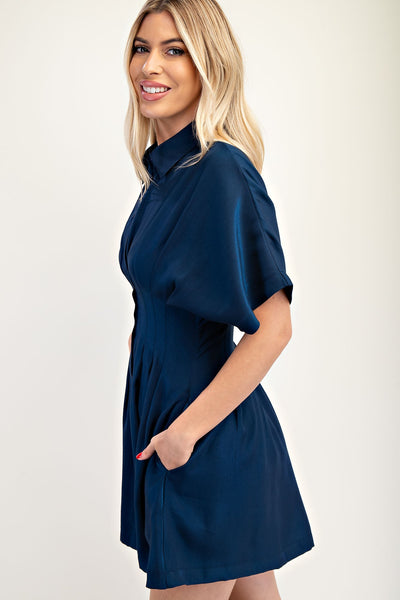 Sail Away Dress- Navy