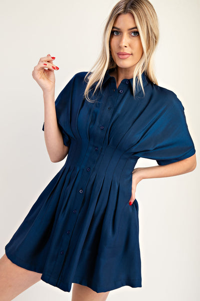 Sail Away Dress- Navy