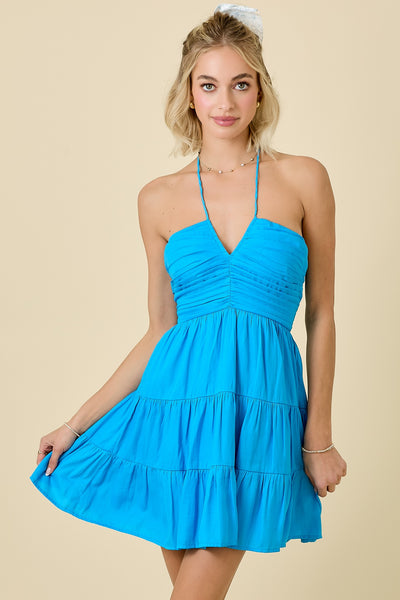 Oceanside Dress - Azure