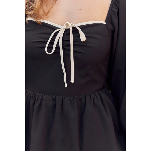 Noah Bow Midi Dress