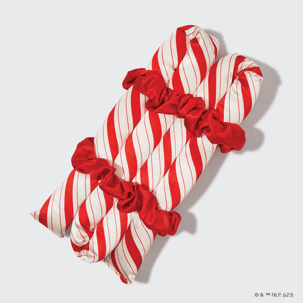 Kitsch Satin Curling Set - Candy Cane