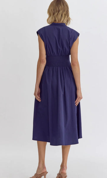 Marylin Maxi Dress - Blue