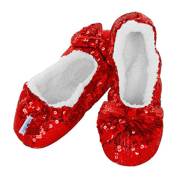 Sequin Snoozies in Red