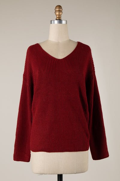 Evermore Sweater - Red