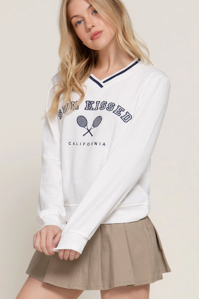 Sun Kissed Sweatshirt - Off White