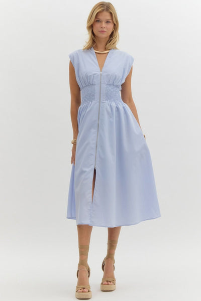 Marylin Maxi Dress - Baby Blue