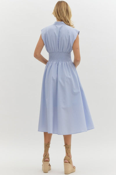 Marylin Maxi Dress - Baby Blue