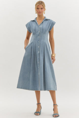 Charlotte Denim Maxi