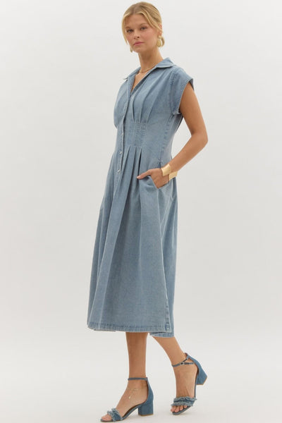 Charlotte Denim Maxi