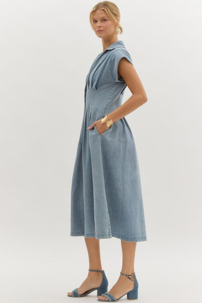 Charlotte Denim Maxi