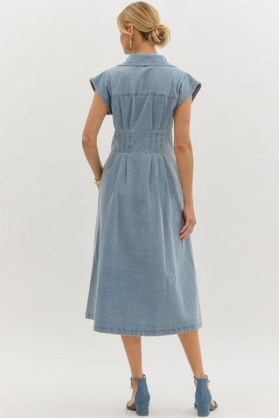 Charlotte Denim Maxi