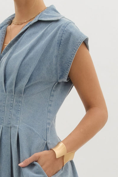 Charlotte Denim Maxi