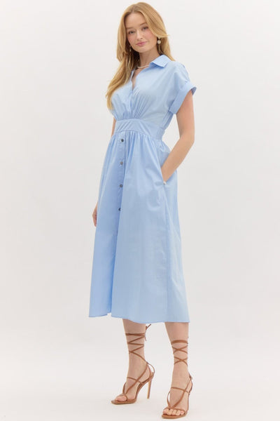 Harper Maxi Dress - Chambray