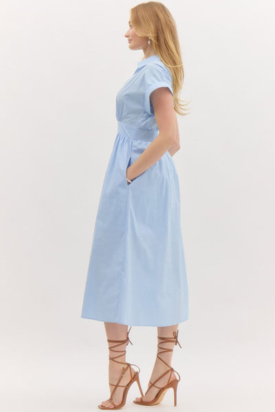 Harper Maxi Dress - Chambray