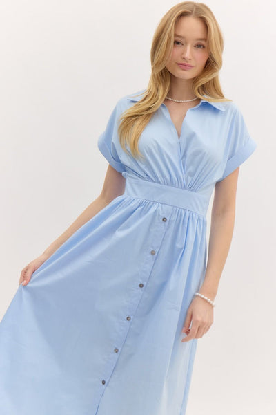 Harper Maxi Dress - Chambray